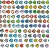 Pokémon TCG: 151 Chiński Uproszczony Journey Puzzle Refrigerator Magnet Set