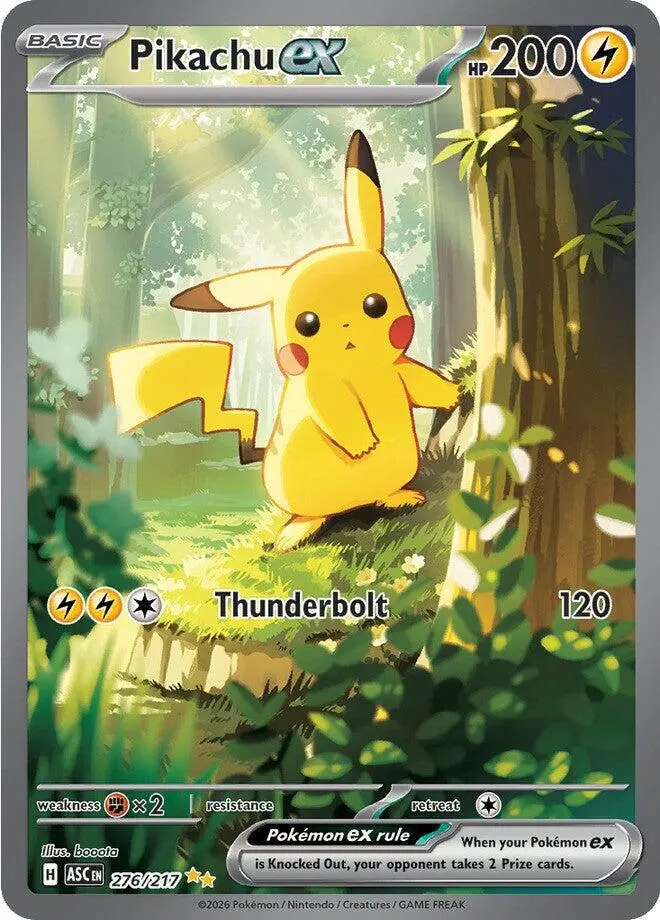 Pikachu ex Illustration Rare