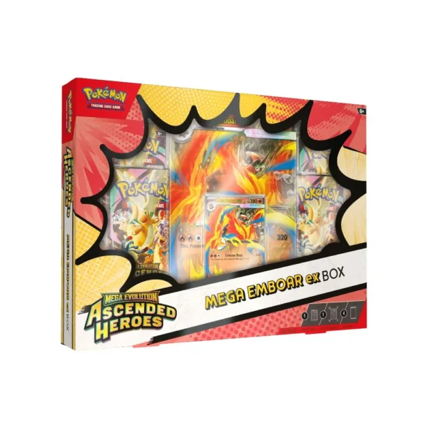 Pokémon TCG: Ascended Heroes - Mega Emboar ex Box