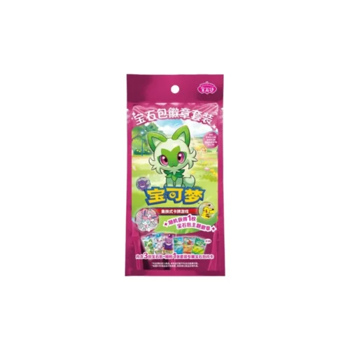 CBB3C_COIN1 Pokémon TCG: Gem Pack Vol.1,2,3 Chiński Uproszczony Badge Set