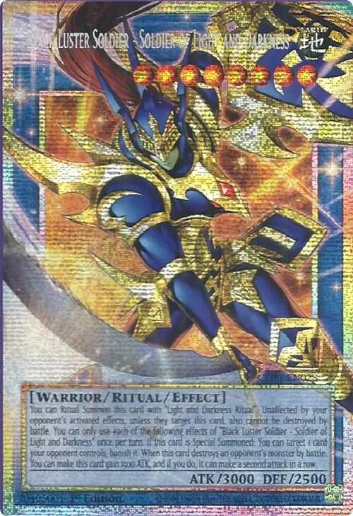 Black Luster Soldier - Soldier of Light and Darkness Chaos Origins