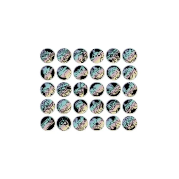 Pokémon TCG: Stellar Crystal Chiński Uproszczony Coin Badge Set[CSV9C]