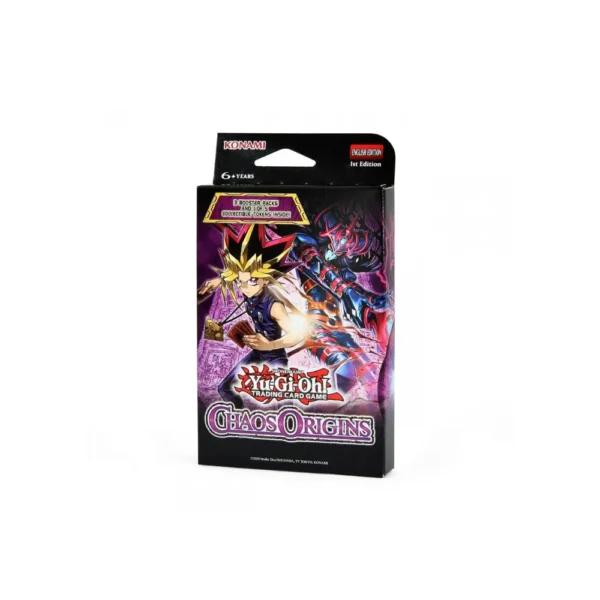 Yu-Gi-Oh! TCG - Chaos Origins Booster 3-Pack Cardboard