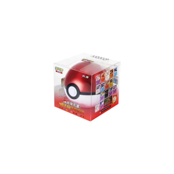 Pokémon TCG: Pikachu Legendary Celebration Chiński Uproszczony Great Ball Tin Red