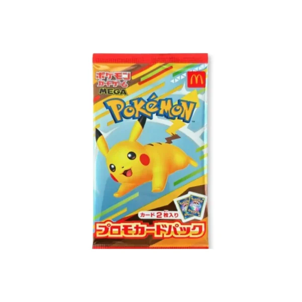 Pokémon TCG: McDonalds Collab 2025 Promo Pack Japoński Booster