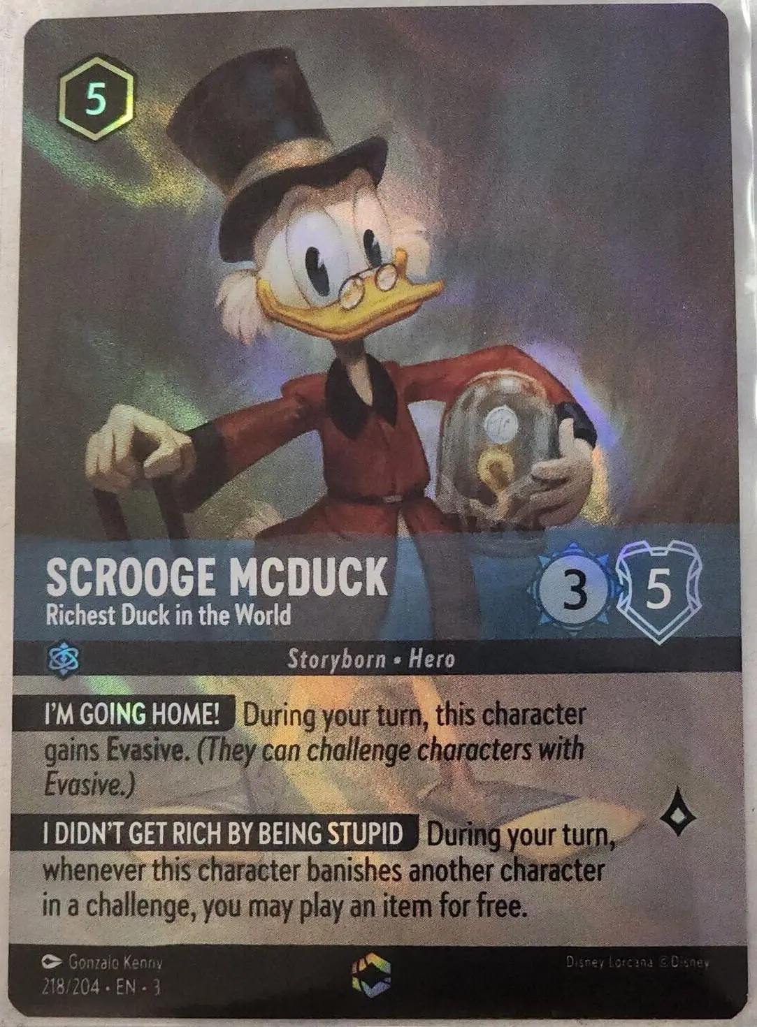 Scrooge McDuck Richest Duck in the World Enchanted Set 03