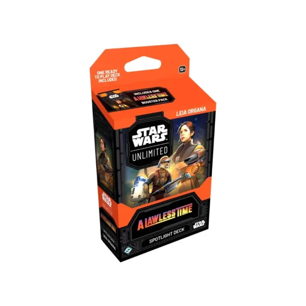 Star Wars: Unlimited Card Game - A Lawless Time - Spotlight Deck - Leia Organa