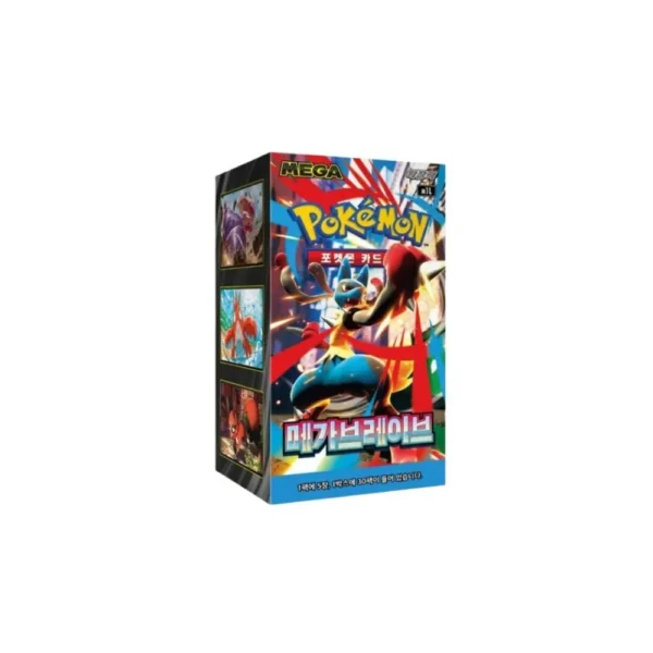 Pokémon TCG: Mega Brave Koreański Booster Box[M1L]