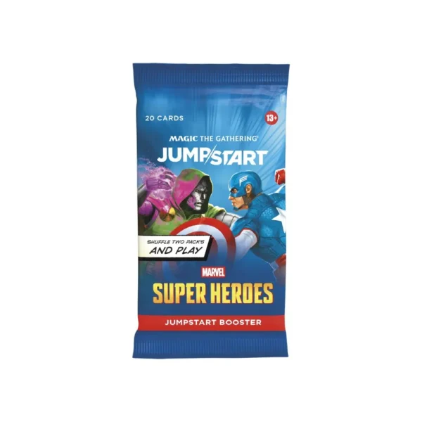 MTG-Heroes-Jumpstart-booster Magic the Gathering: Marvel Super Heroes Jumpstart Booster Display (24)