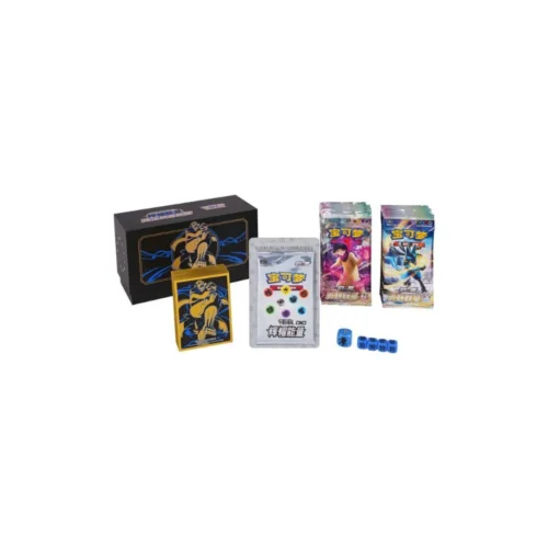 RADIANT_RAPID_STRIKE_1 Pokémon TCG: Radiant Gift Box Chiński Uproszczony Rapid Strike Urshifu