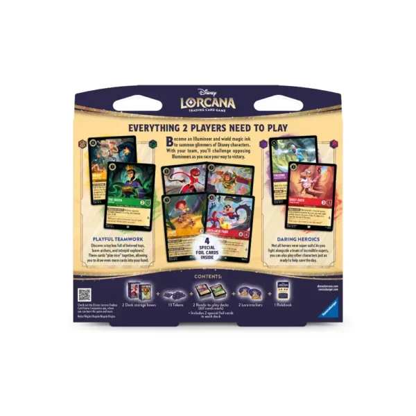 Disney Lorcana: Wilds Unknown Set12 Starter Deck Podwójny