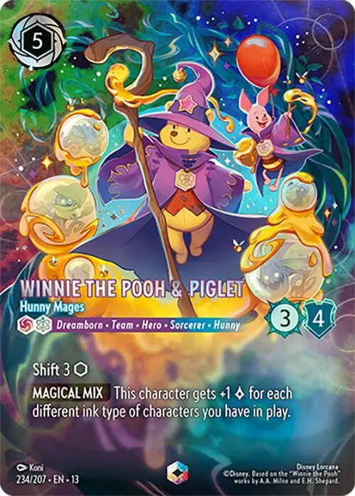 Winnie the Pooh & Piglet Hunny Mages Enchanted Set 13