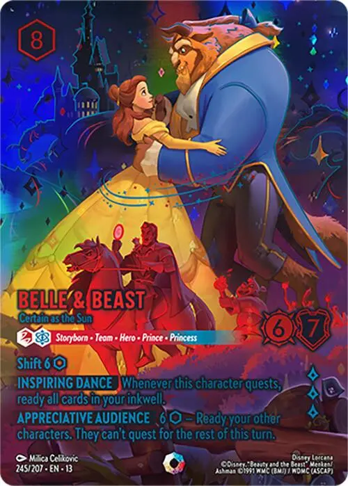 Belle & Beast Certain as the Sun Enchanted Set 13