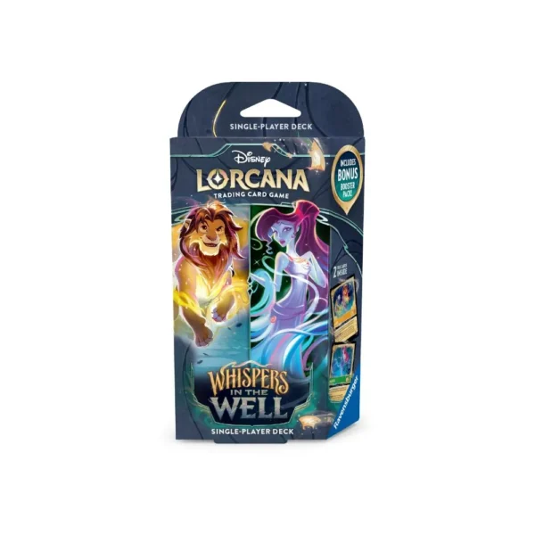 Disney Lorcana: Whispers in the Well Set10 Deck A Amber & Emerald