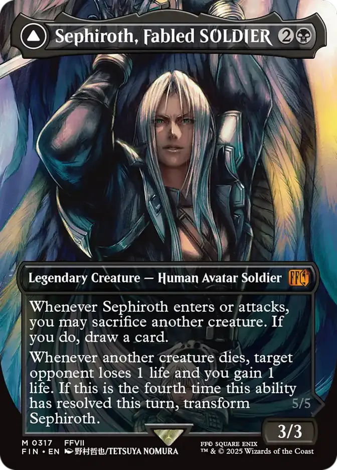 Sephiroth, Fabled SOLDIER