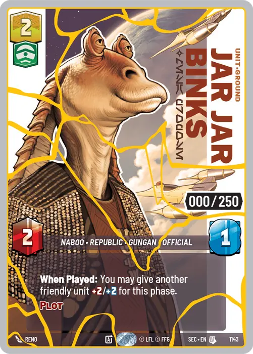 Jar Jar Binks - Serialized
