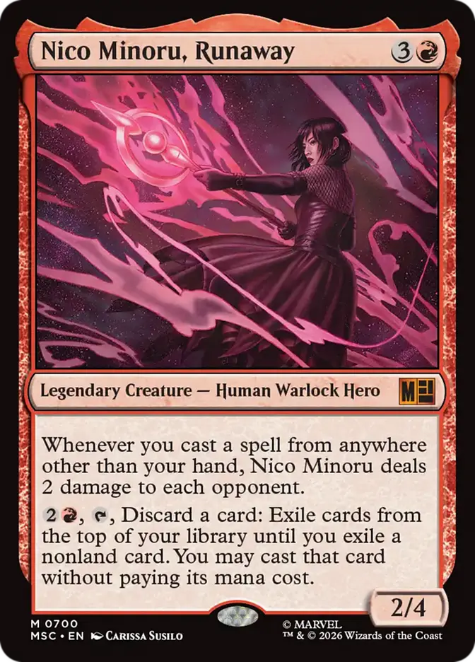 Magic The Gathering Nico Minoru Runaway