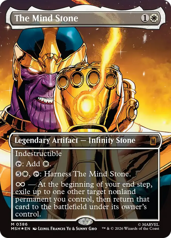 Magic The Gathering The Mind Stone Cosmic Foil