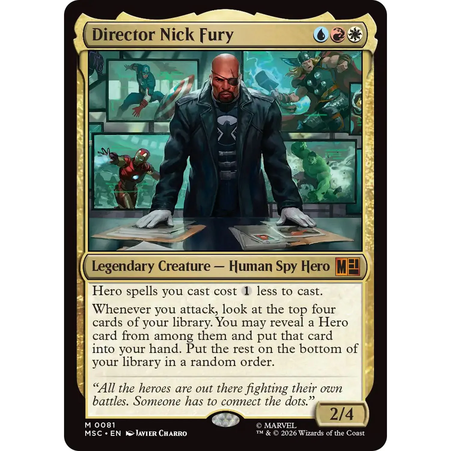 Director Nick Fury MTG Marvel