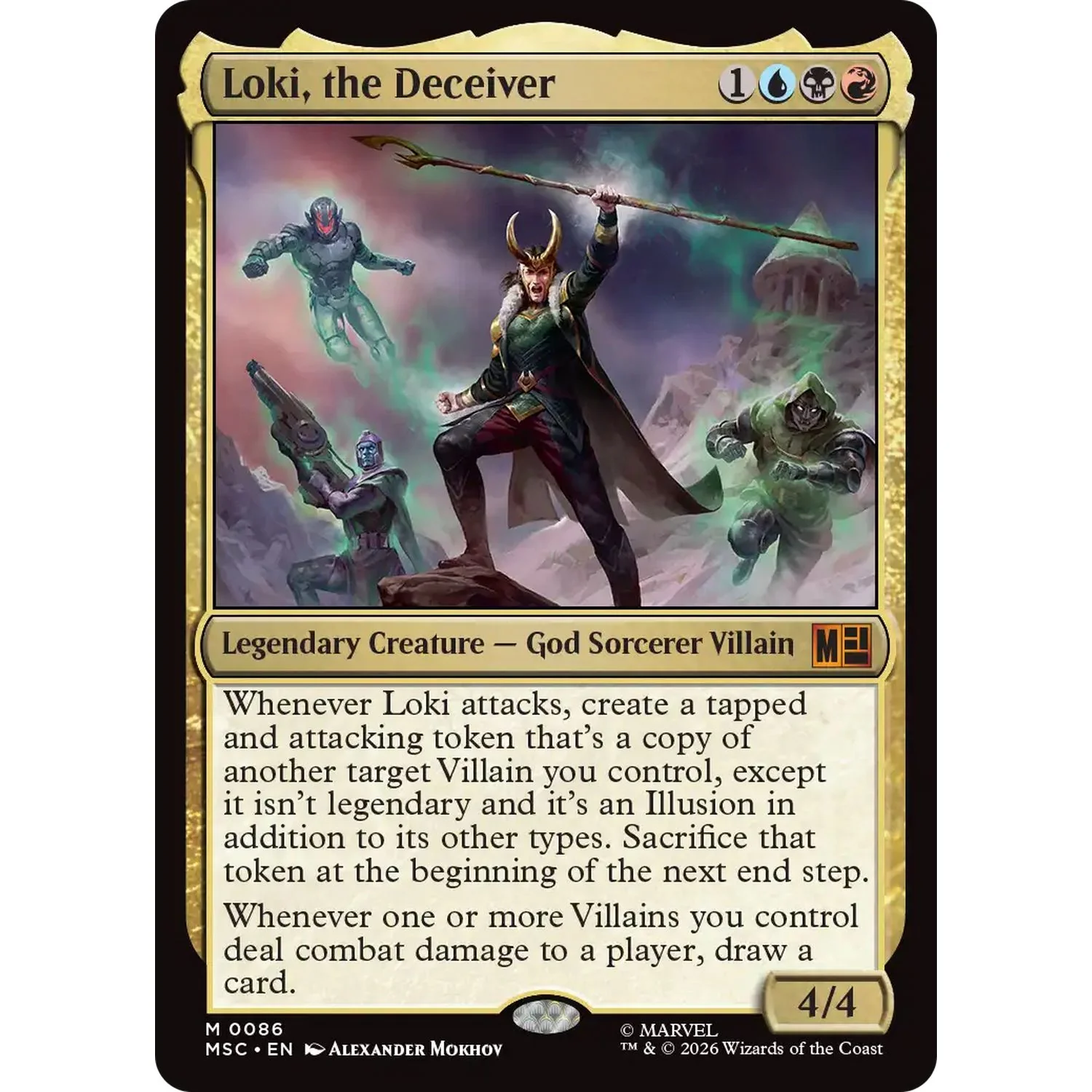 Loki, the Deceiver Magic the Gathering Marvel