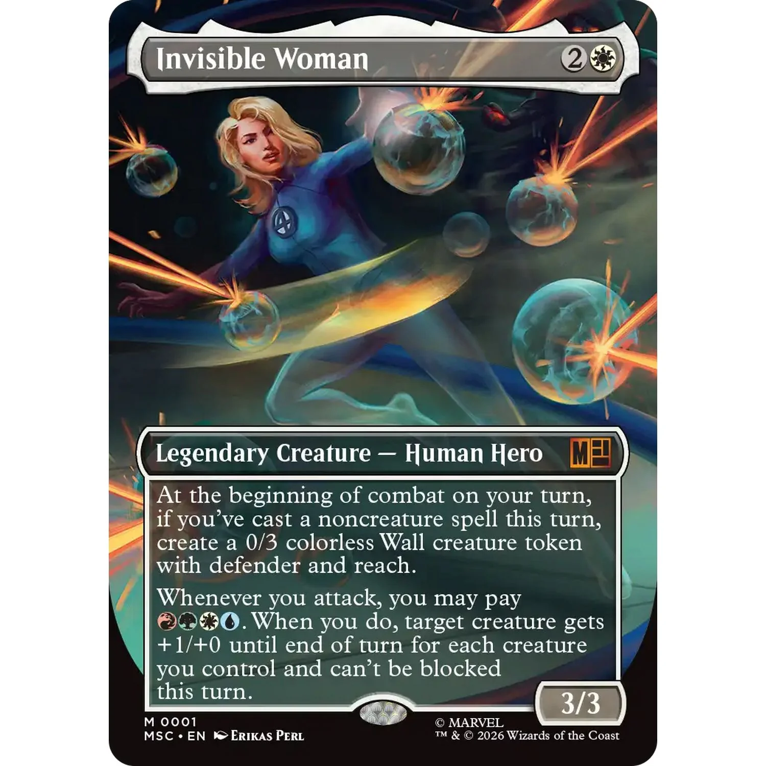 Invisible Woman Magic the Gathering Marvel