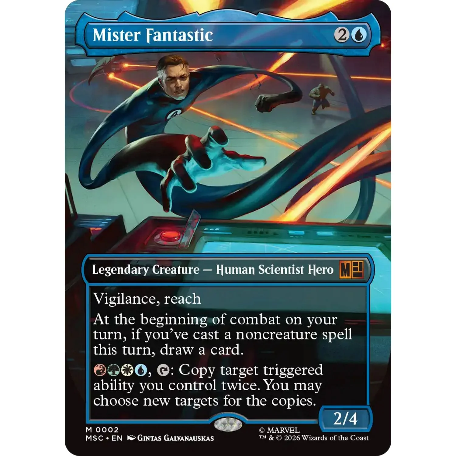 Mister Fantastic Magic the Gathering Marvel