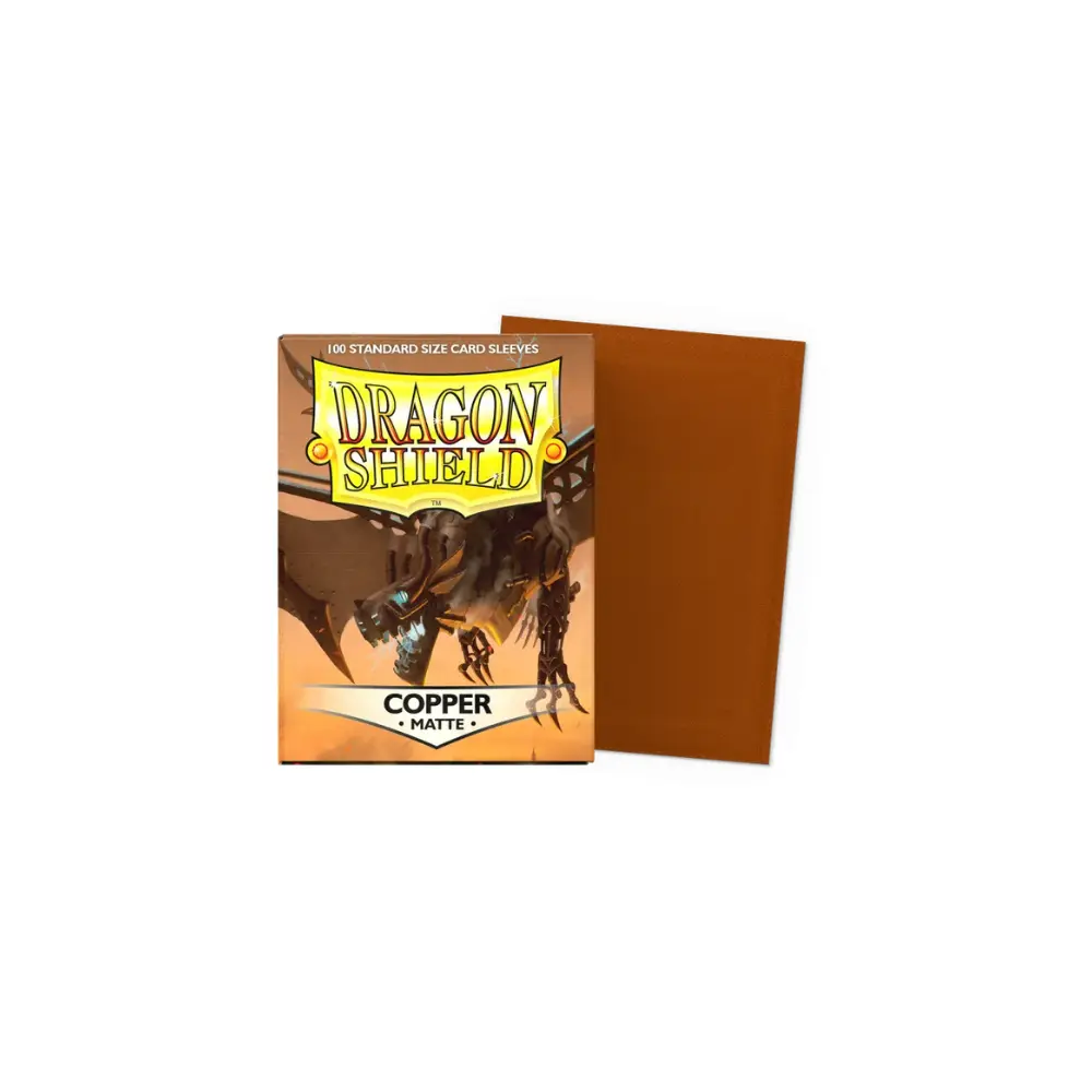 Dragon Shield Matte Copper Standard Size Opakowanie