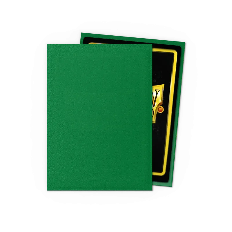 Tył i przód koszulki Dragon Shield Matte Emerald