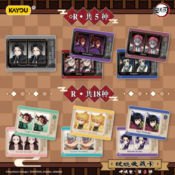 KAYOU Demon Slayer: Kimetsu no Yaiba Chiński Uproszczony Booster Box – Breaking Dawn Series 1