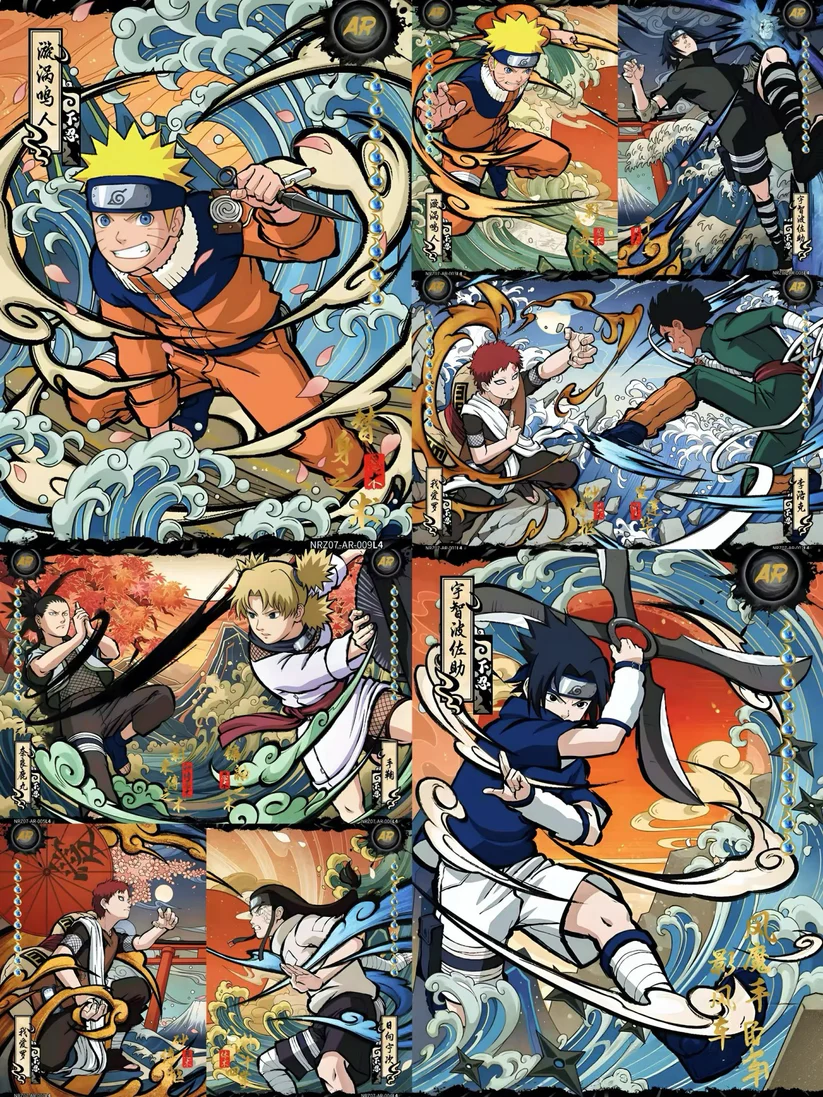 Karty AR Ukiyo-e KAYOU Naruto Chapter of Formation Jin 7