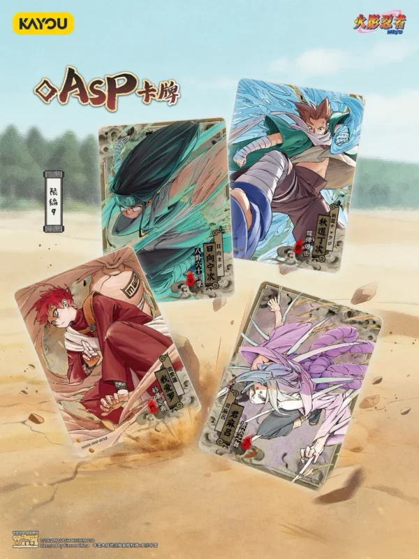 KAYOU Naruto Smriti Collectible Cards Chiński Uproszczony Booster Box – Array Chapter Vol. 8