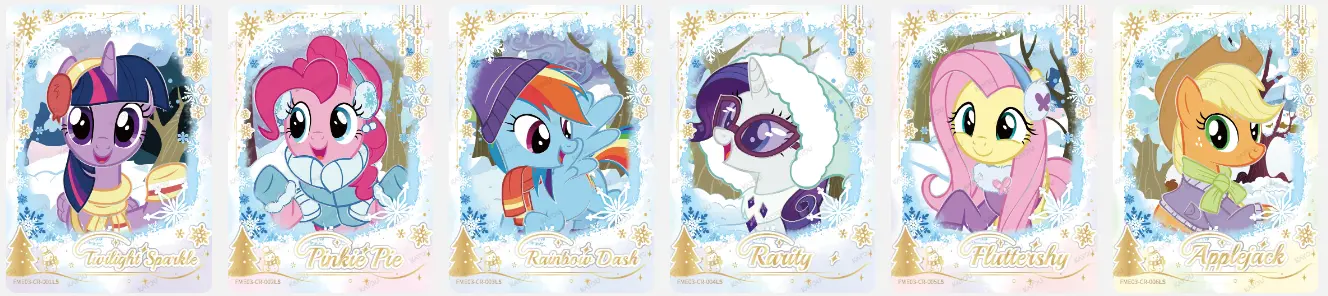 Karty Zimowe CR KAYOU My Little Pony