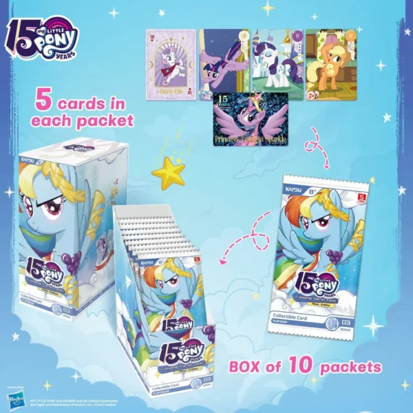 KAYOU My Little Pony: Friendship Eternal English Booster – Moon Edition Series 3