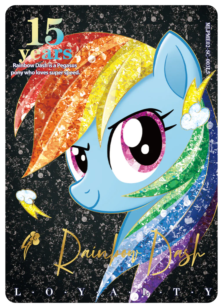 Karta LHR Rainbow Dash Moon Edition 3