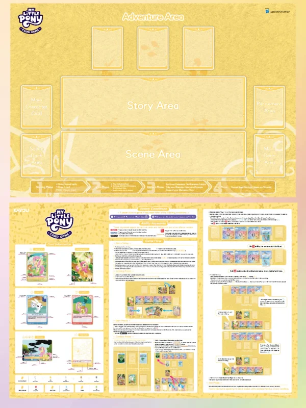 KAYOU My Little Pony TCG Starter Deck – Friendships Begin - Fluttershy