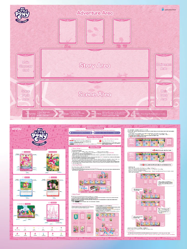 Mata do gry Pinkie Pie KAYOU My Little Pony TCG