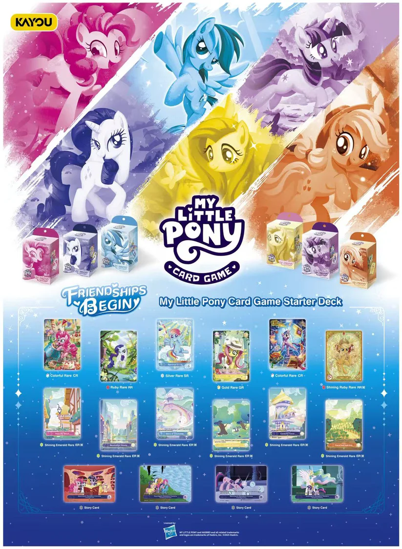 KAYOU My Little Pony TCG Starter Deck