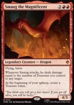 Smaug the Magnificent MTG The Hobbit Play Booster