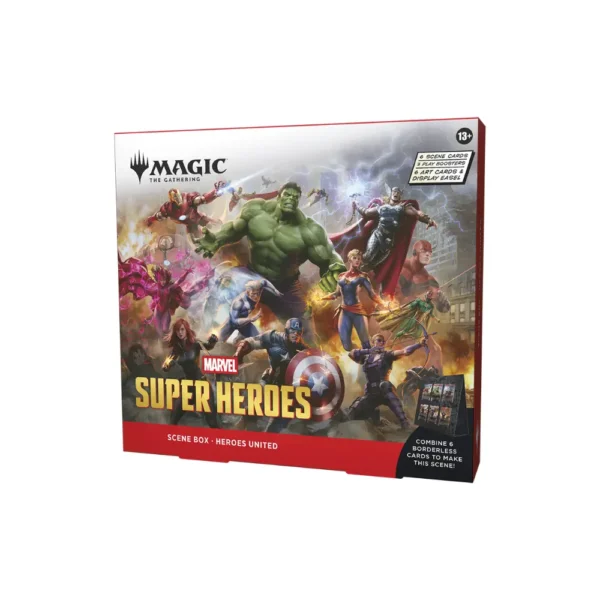 Magic the Gathering: Marvel Super Heroes EN Scene Box Heroes United