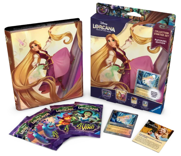 Disney Lorcana: Attack of the Vine Set13 Collection Starter Set: Rapunzel Edition