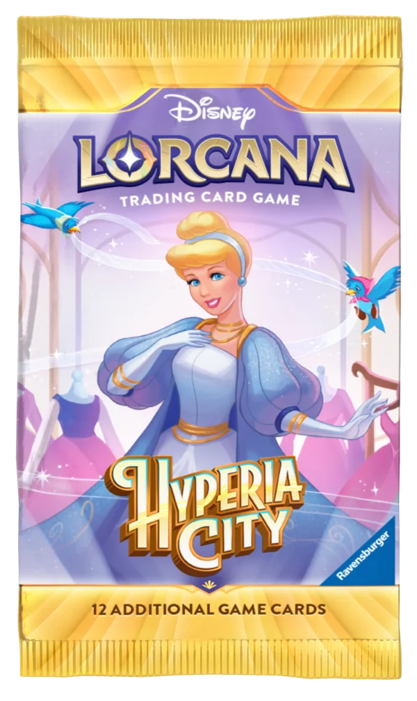 LORCANA_SET14_ANG_BOOSTER2 Disney Lorcana: Hyperia City Set14 Booster