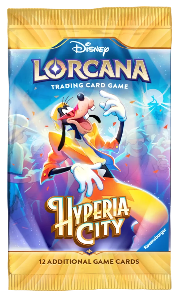 LORCANA_SET14_ANG_BOOSTER3 Disney Lorcana: Hyperia City Set14 Booster