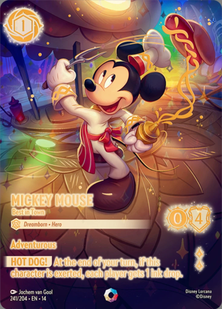 Mickey Mouse Best in Town Iconic 241/204 Hyperia City