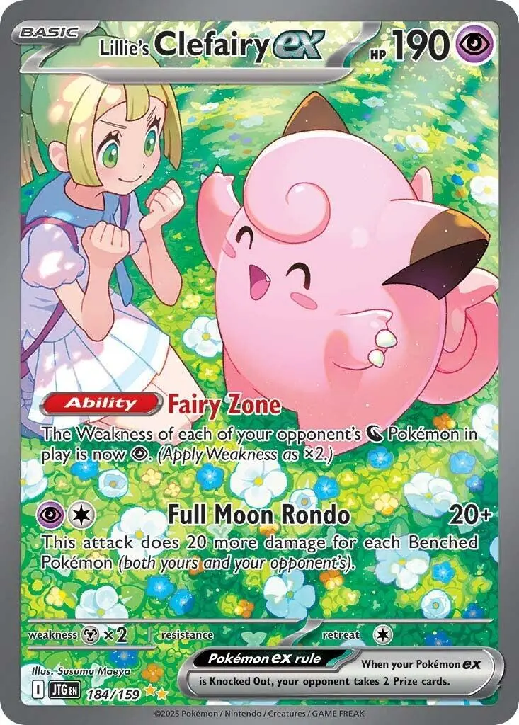 Lillie's Clefairy ex Special Illustration Rare Journey Together