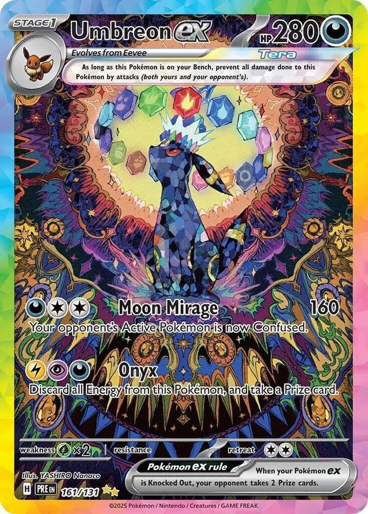 Umbreon ex 161/131 Special Illustration Rare Prismatic Evolutions