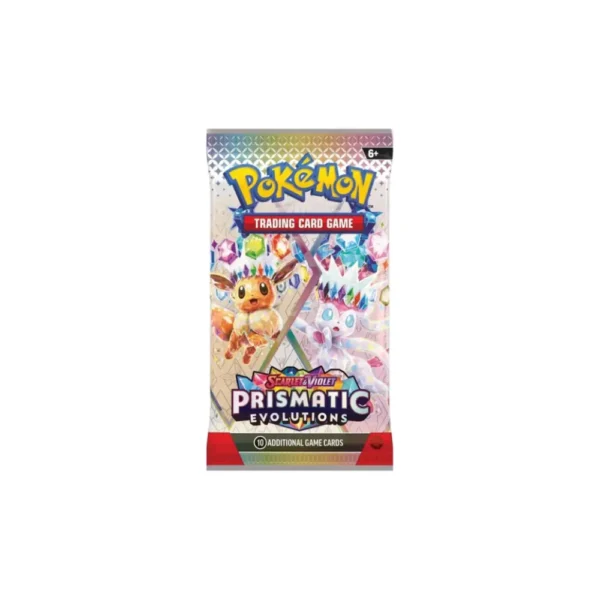POK_ANGIELSKIE_PRISMATIC_EVOLUTION_BOOSTER1 Pokémon TCG: Scarlet & Violet - Prismatic Evolutions Booster