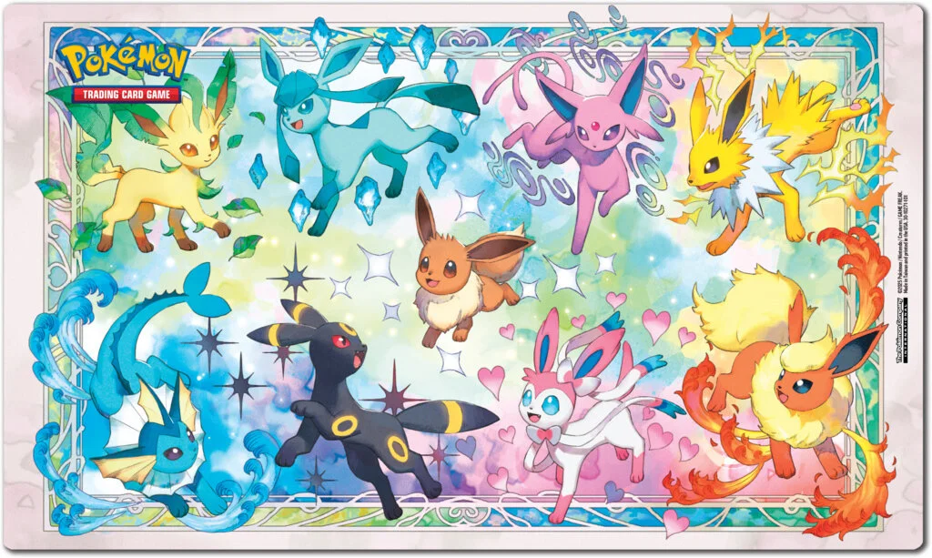 Playmat Eevee i Eeveelutions Prismatic Evolutions