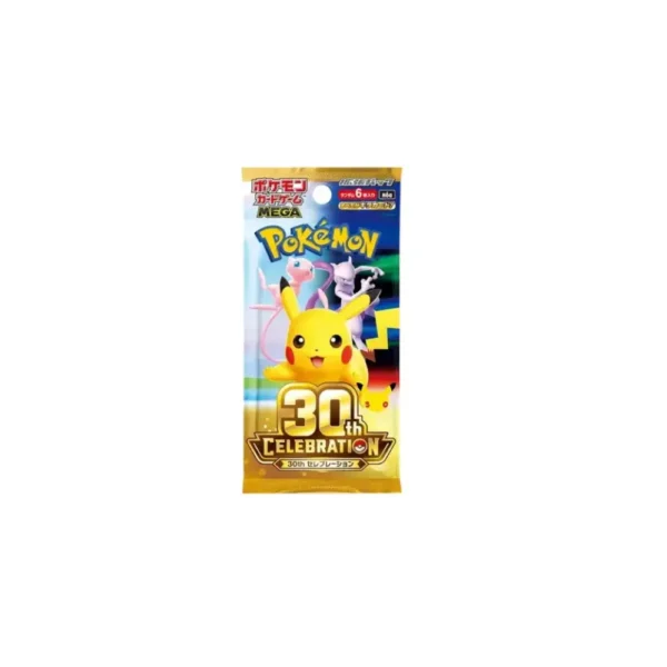 Pokémon TCG: 30th Celebration Japoński Booster[M6a]