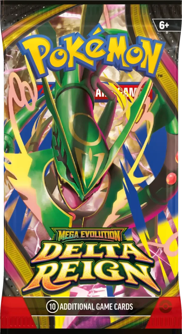 Pokemon_TCG_Mega_Evolution—Delta_Reign_Booster_Wrap_Mega_Rayquaza_EN Pokémon TCG: Mega Evolution - Delta Reign - Booster